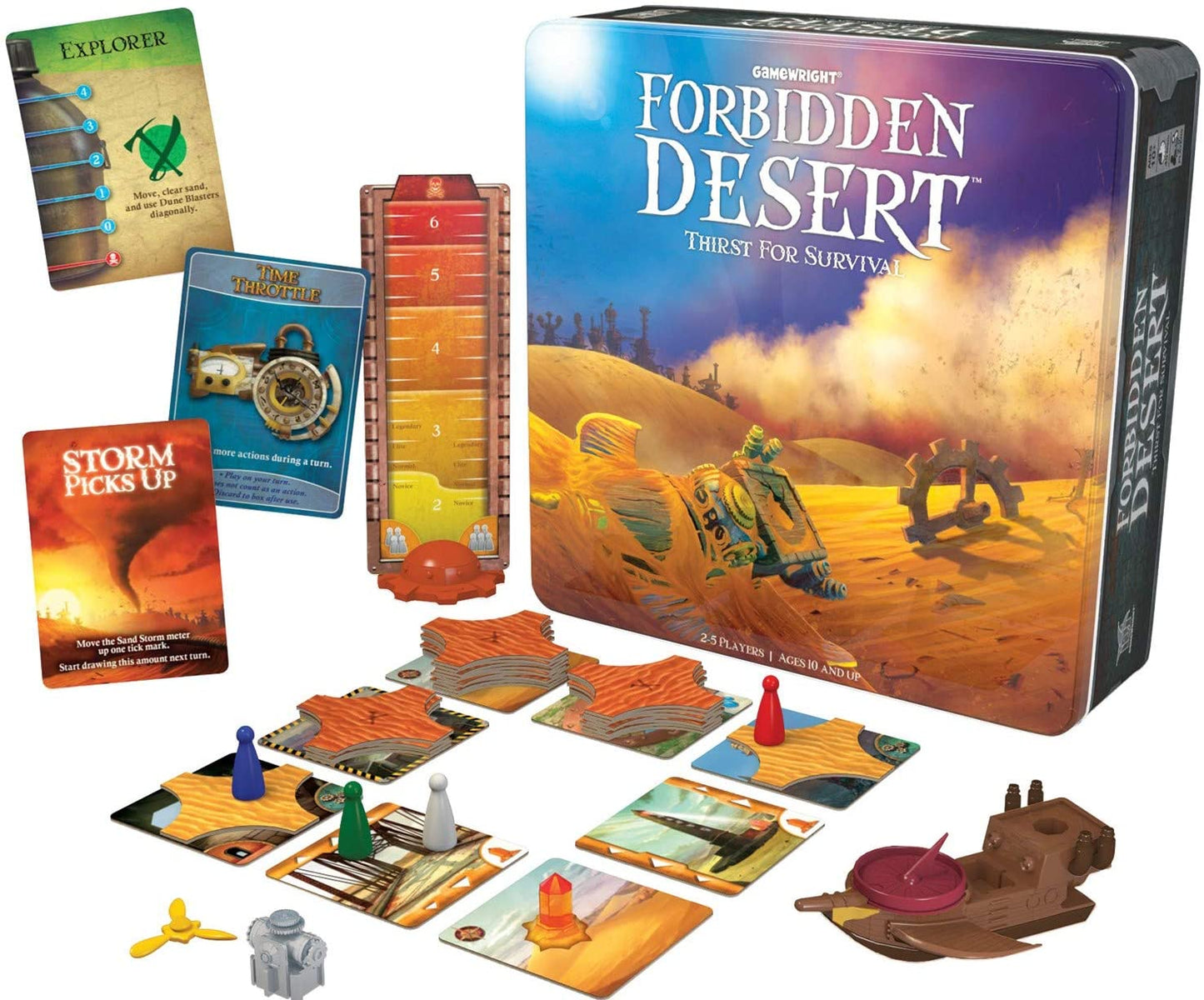 Forbidden Desert Board Game - WiredVillage GamesGamewright