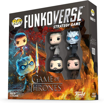 Funkoverse Game of Thrones 100 Pop! Strategy Board Game - WiredVillage GamesFunko