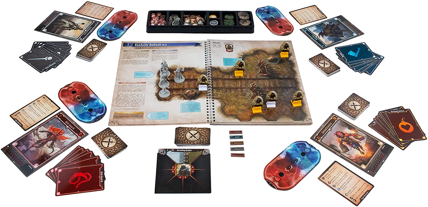 GLOOMHAVEN : Jaws of The Lion Board Game - WiredVillage GamesCephalofair Games