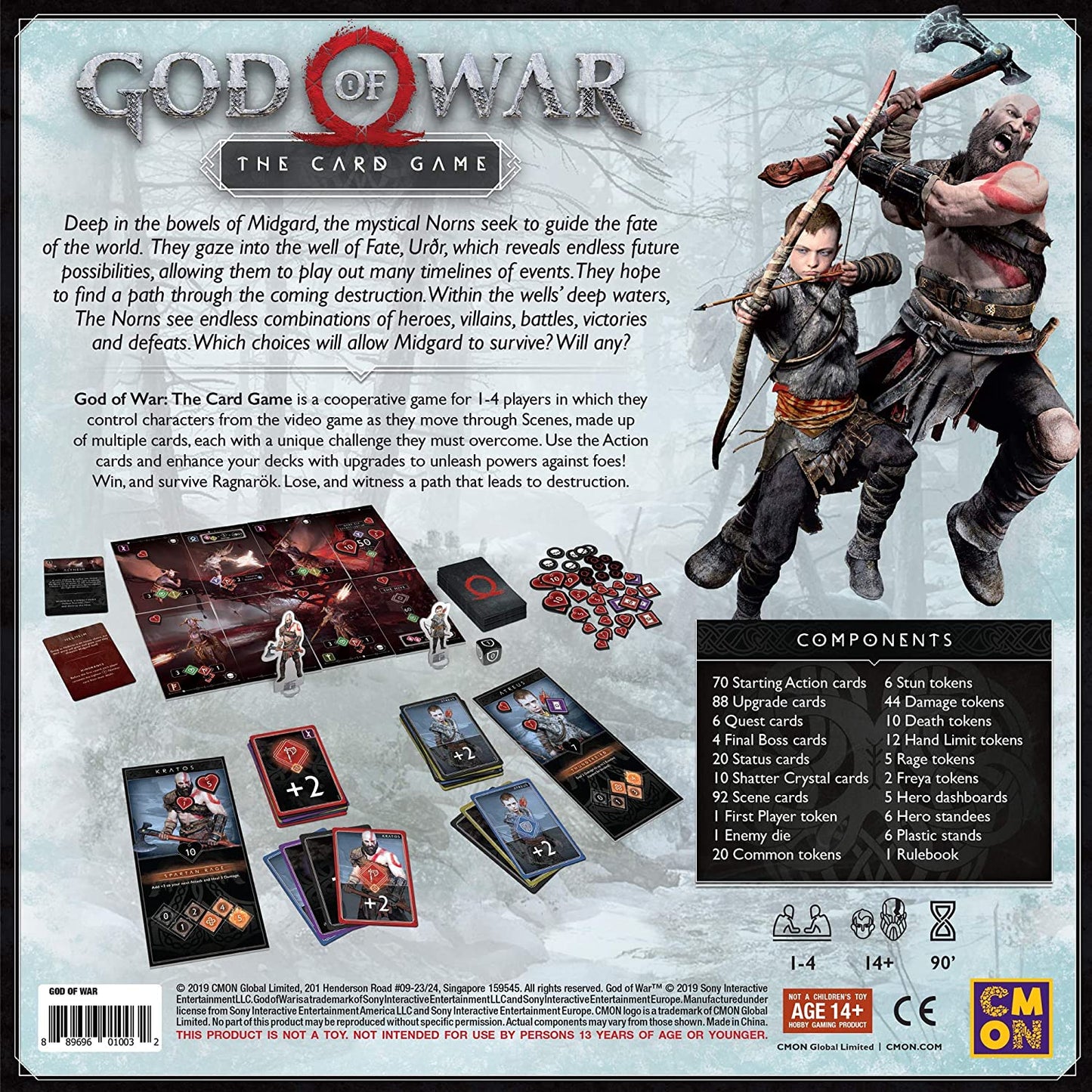 God of War: The Card Game - WiredVillage GamesCMON