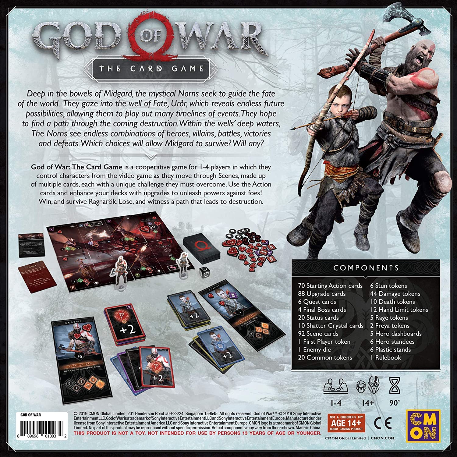 God of War: The Card Game - WiredVillage GamesCMON