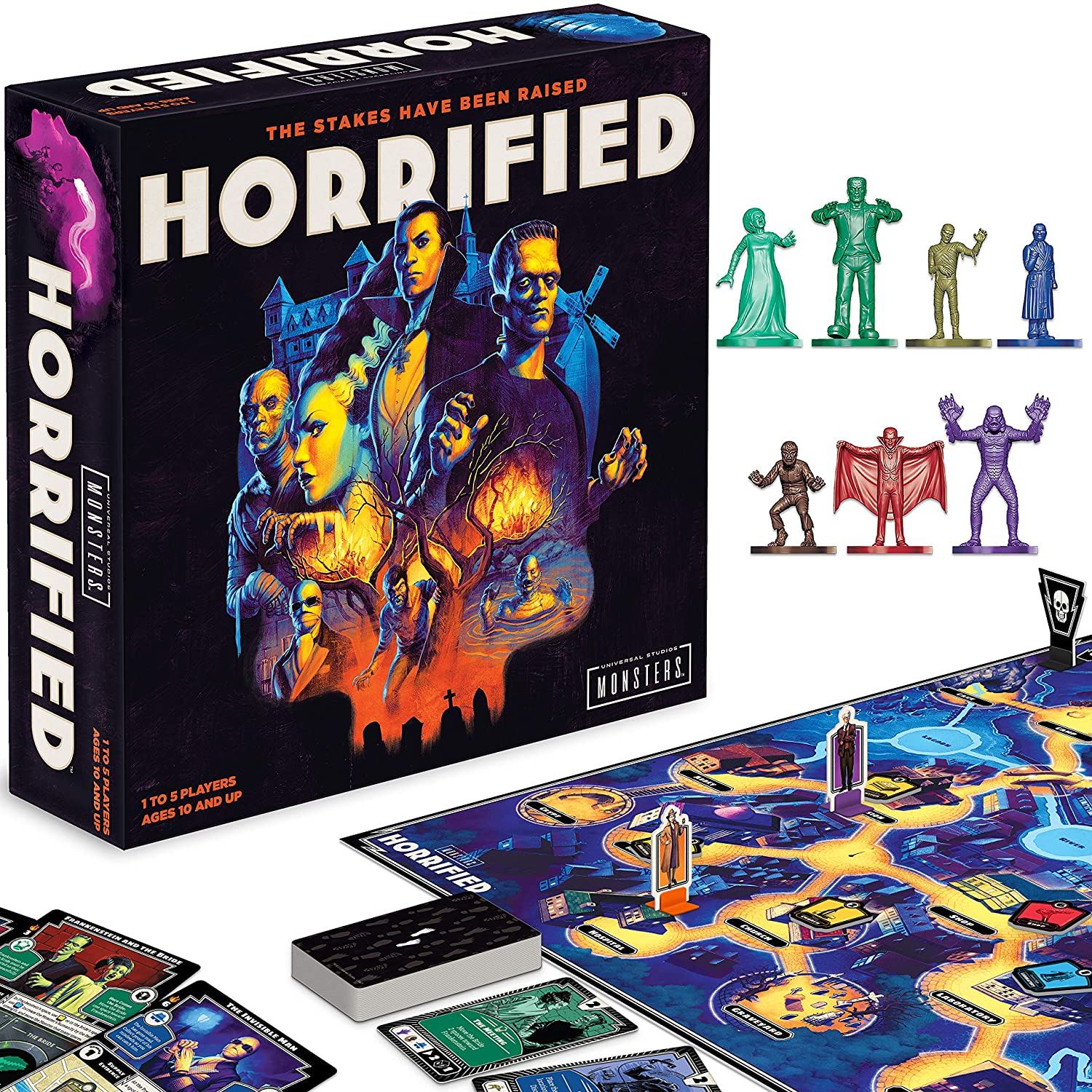 Horrified: Universal Monsters Strategy Board Game - WiredVillage GamesRavensburger