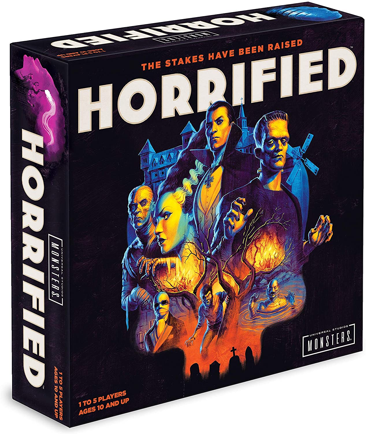Horrified: Universal Monsters Strategy Board Game - WiredVillage Games - Ravensburger