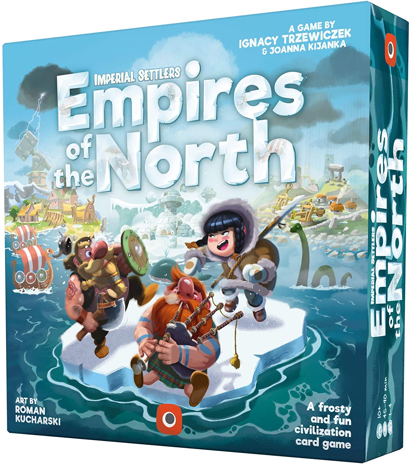 Imperial Settlers Empires of The North Board Game - WiredVillage GamesPortal Games