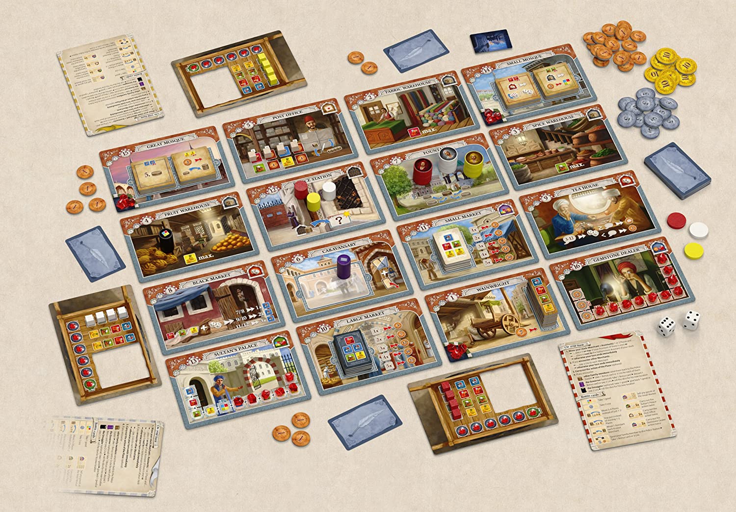 Istanbul Board Game - WiredVillage GamesAlderac Entertainment Group (AEG)