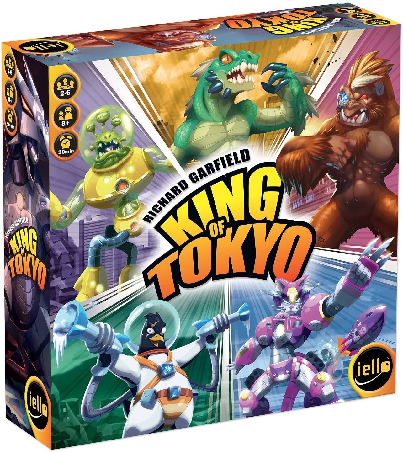 King of Tokyo New Edition Board Game - WiredVillage Games - Iello