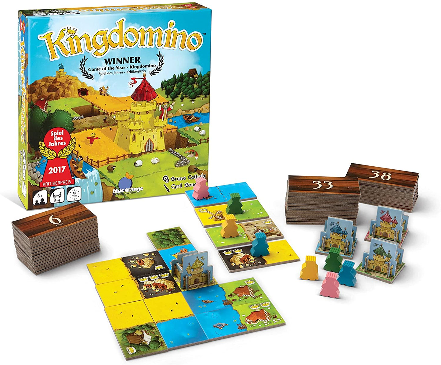 Kingdomino Board Game - WiredVillage GamesBlue Orange