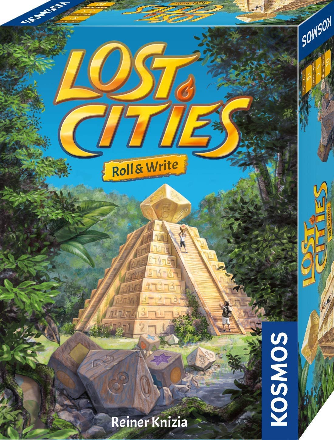 Lost Cities: Roll & Write - WiredVillage Games - Wiredvillage Games