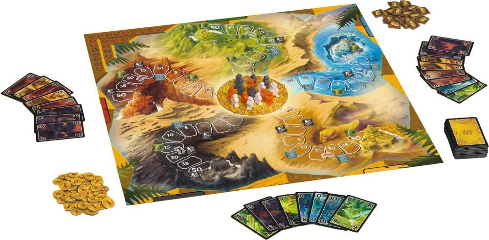 Lost Cities The Board Game - WiredVillage GamesThames & Kosmos