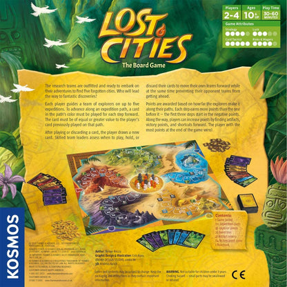 Lost Cities The Board Game - WiredVillage GamesThames & Kosmos