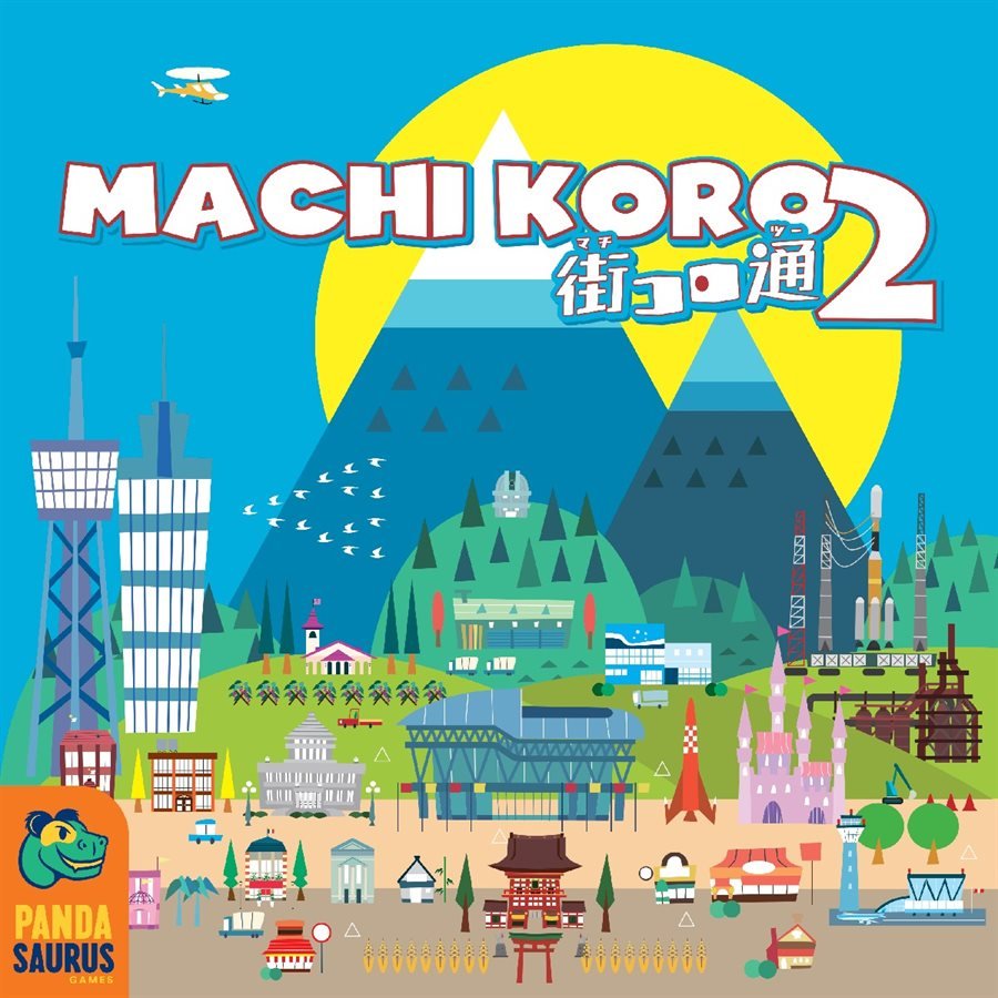 Machi Koro 2 - WiredVillage GamesPandasaurus Games