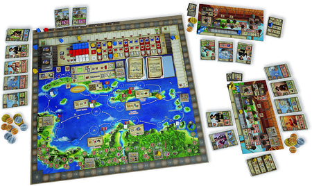 Maracaibo Board Game - WiredVillage Games - Capstone Games