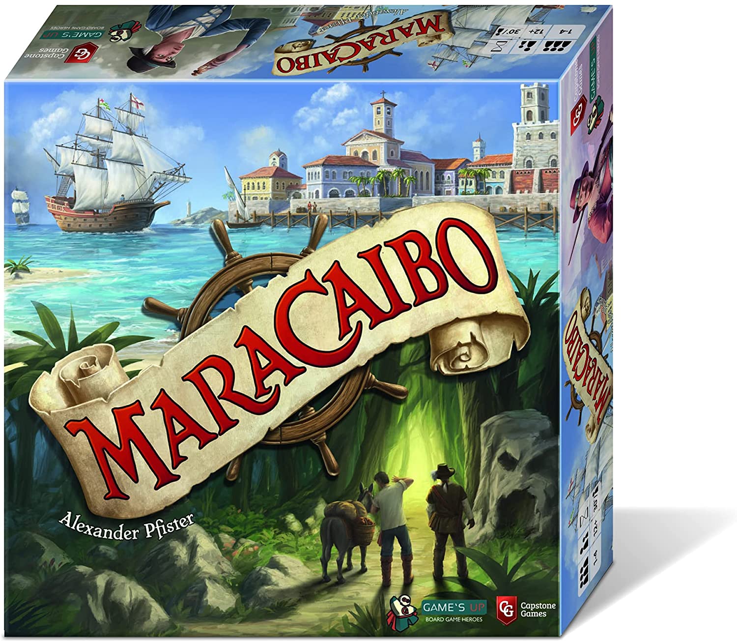 Maracaibo Board Game - WiredVillage Games - Capstone Games