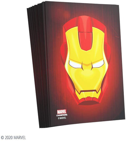 Marvel Art Sleeves: Iron Man - WiredVillage GamesGamegenic