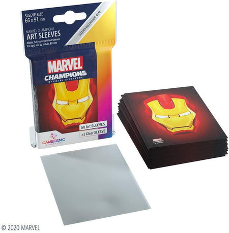 Marvel Art Sleeves: Iron Man - WiredVillage Games - Gamegenic