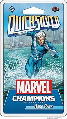 Marvel Champions The Card Game - Quicksilver Hero - WiredVillage Games - Fantasy Flight Games