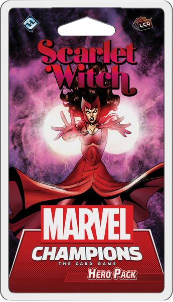Marvel Champions The Card Game Scarlet Witch Hero Pack - WiredVillage Games - Fantasy Flight Games