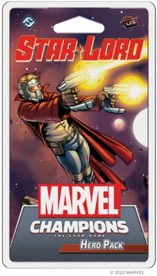 Marvel Champions The Card Game Star - Lord Hero Pack - WiredVillage Games - Fantasy Flight Games