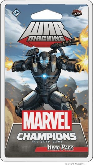 Marvel Champions: The Card Game – War Machine Hero Pack - WiredVillage Games - Fantasy Flight Games
