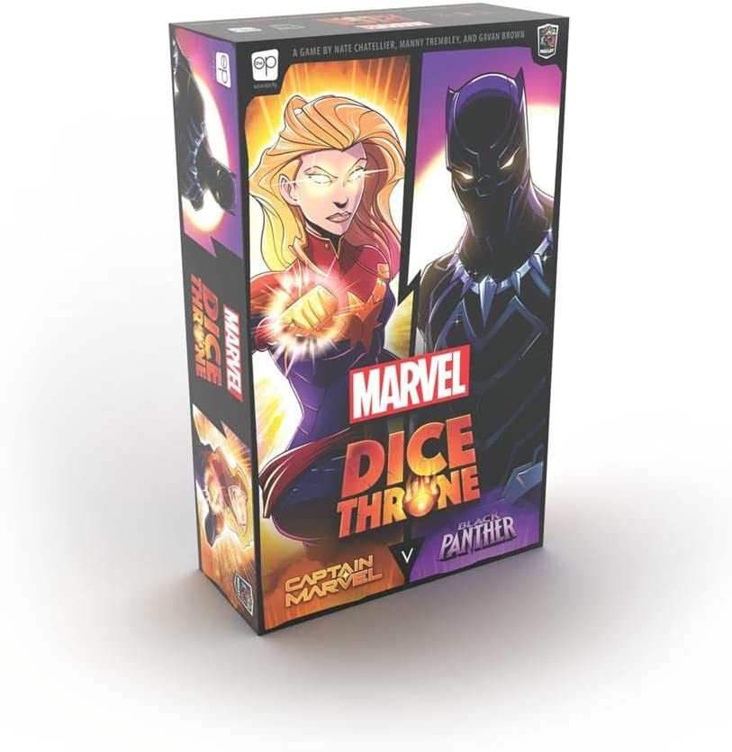 Marvel Dice Throne 2 - Hero Box #1 - Captain Marvel & Black Panther - WiredVillage GamesRoxley Games