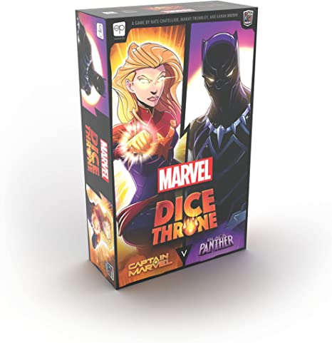 Marvel Dice Throne : 2 Hero Box - Captain Marvel, Black Panther - WiredVillage GamesWiredvillage Games