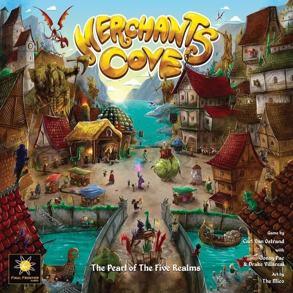 Merchants Cove Board Game - WiredVillage Games - Final Frontier Games