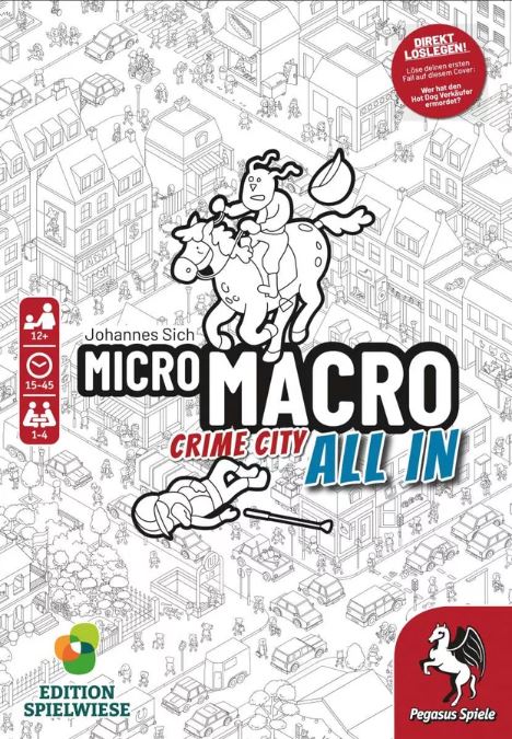 MicroMacro: Crime City 3: All In - WiredVillage Games - Pegasus Spiele