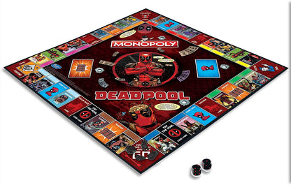 MONOPOLY Marvel Deadpool Collector's Edition Board Game - WiredVillage GamesMonopoly