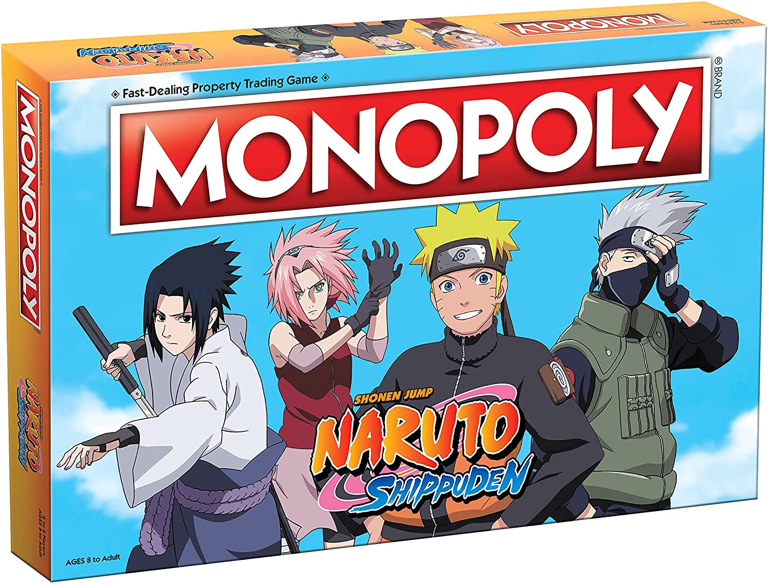 Monopoly: Naruto Shippuden - WiredVillage GamesUSAOPOLY