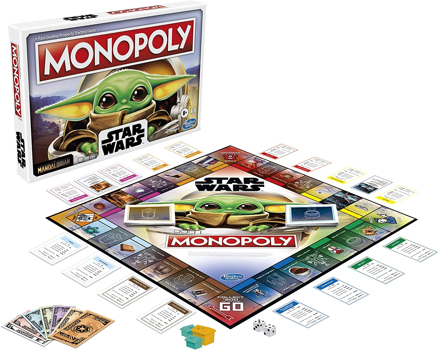 MONOPOLY Star Wars The Mandalorian The Child Edition Board Game - WiredVillage GamesMonopoly