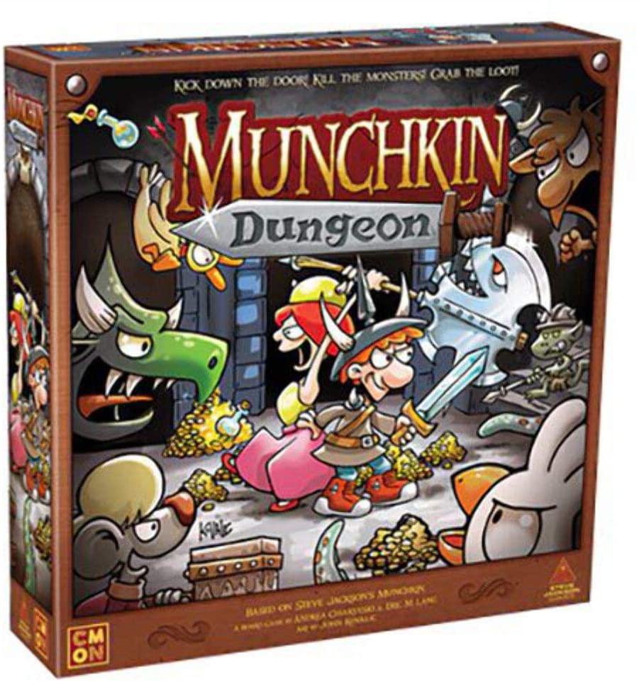 MUNCHKIN DUNGEON - WiredVillage GamesCMON