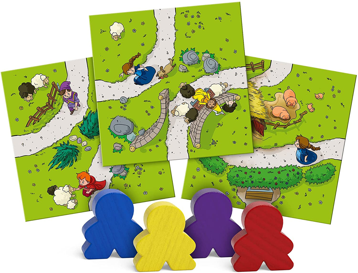 My First Carcassonne Board Game - WiredVillage GamesZ - Man Games