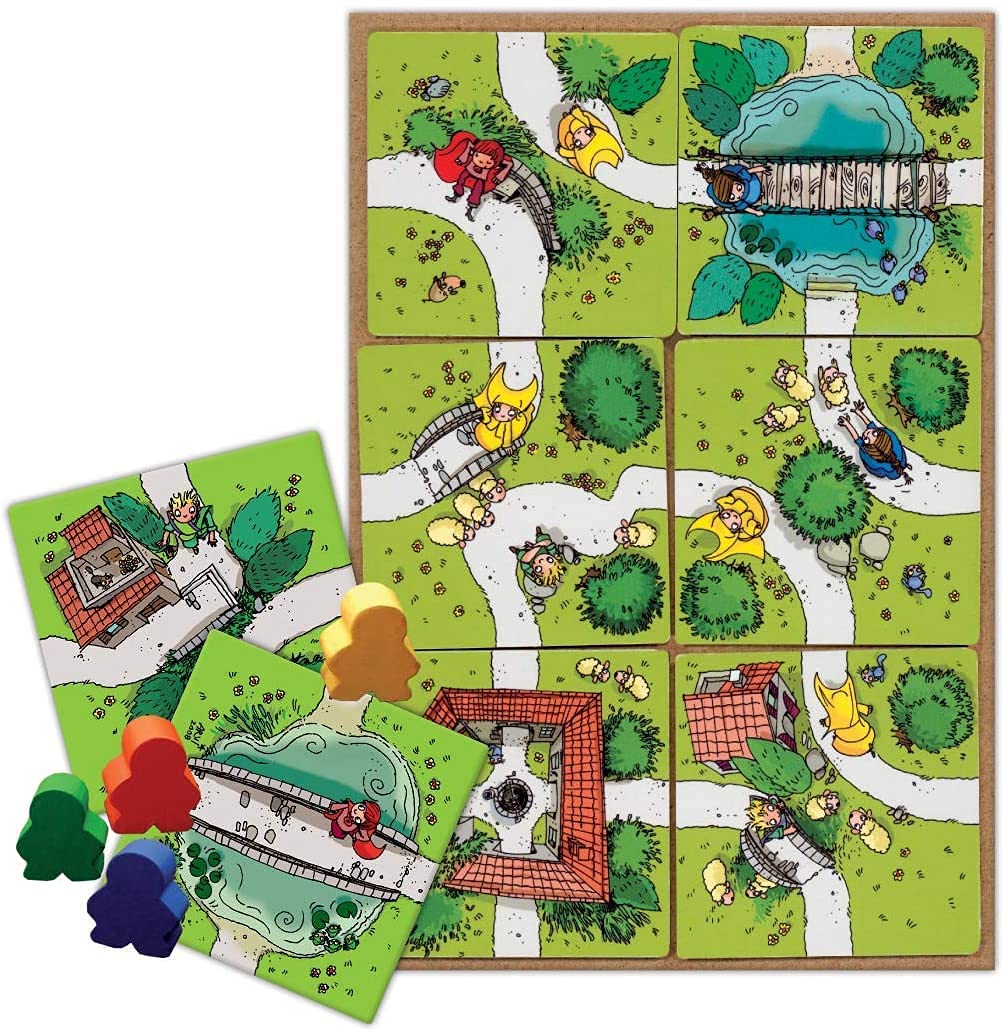 My First Carcassonne Board Game - WiredVillage GamesZ - Man Games