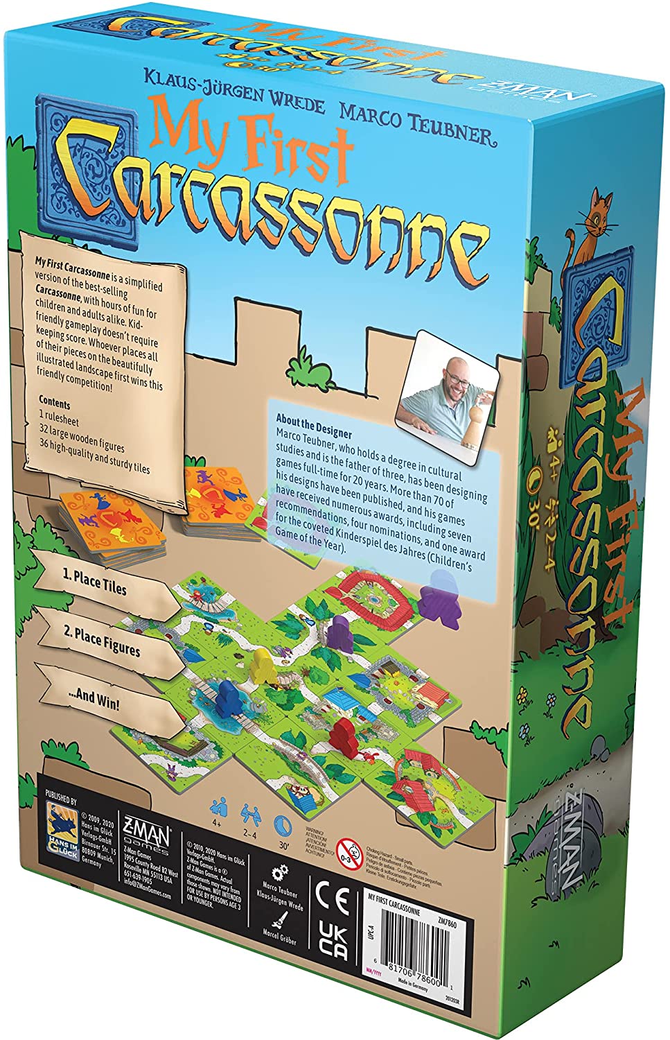 My First Carcassonne Board Game - WiredVillage GamesZ - Man Games