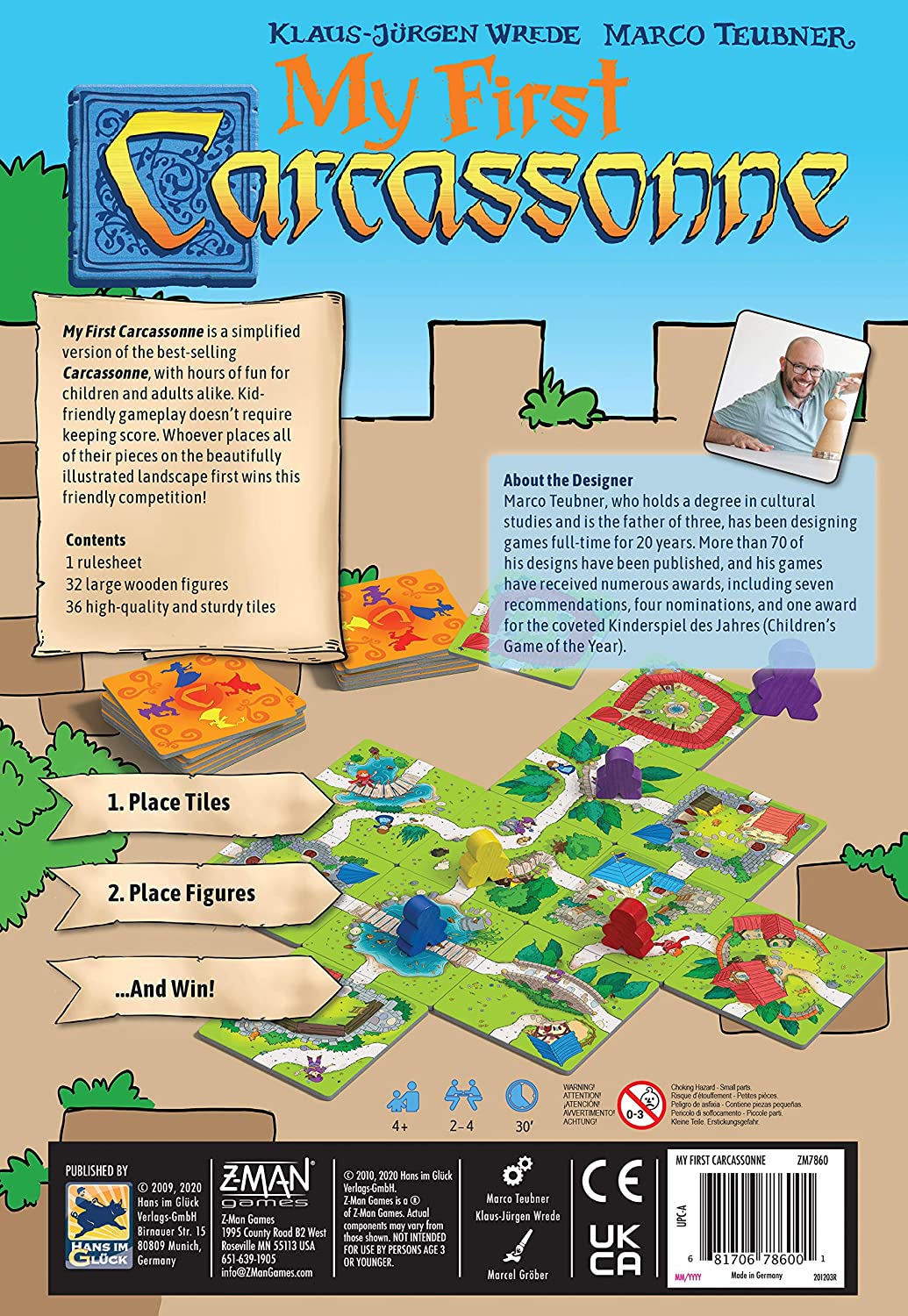 My First Carcassonne Board Game - WiredVillage GamesZ - Man Games