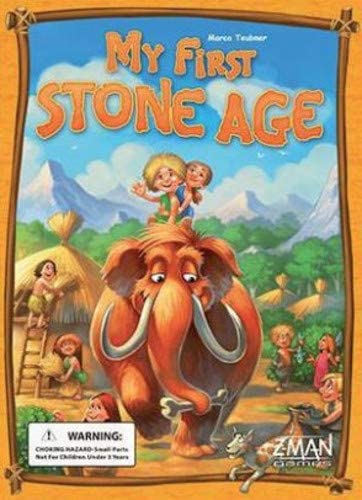 My First Stone Age Board Game - WiredVillage Games - Z - Man Games