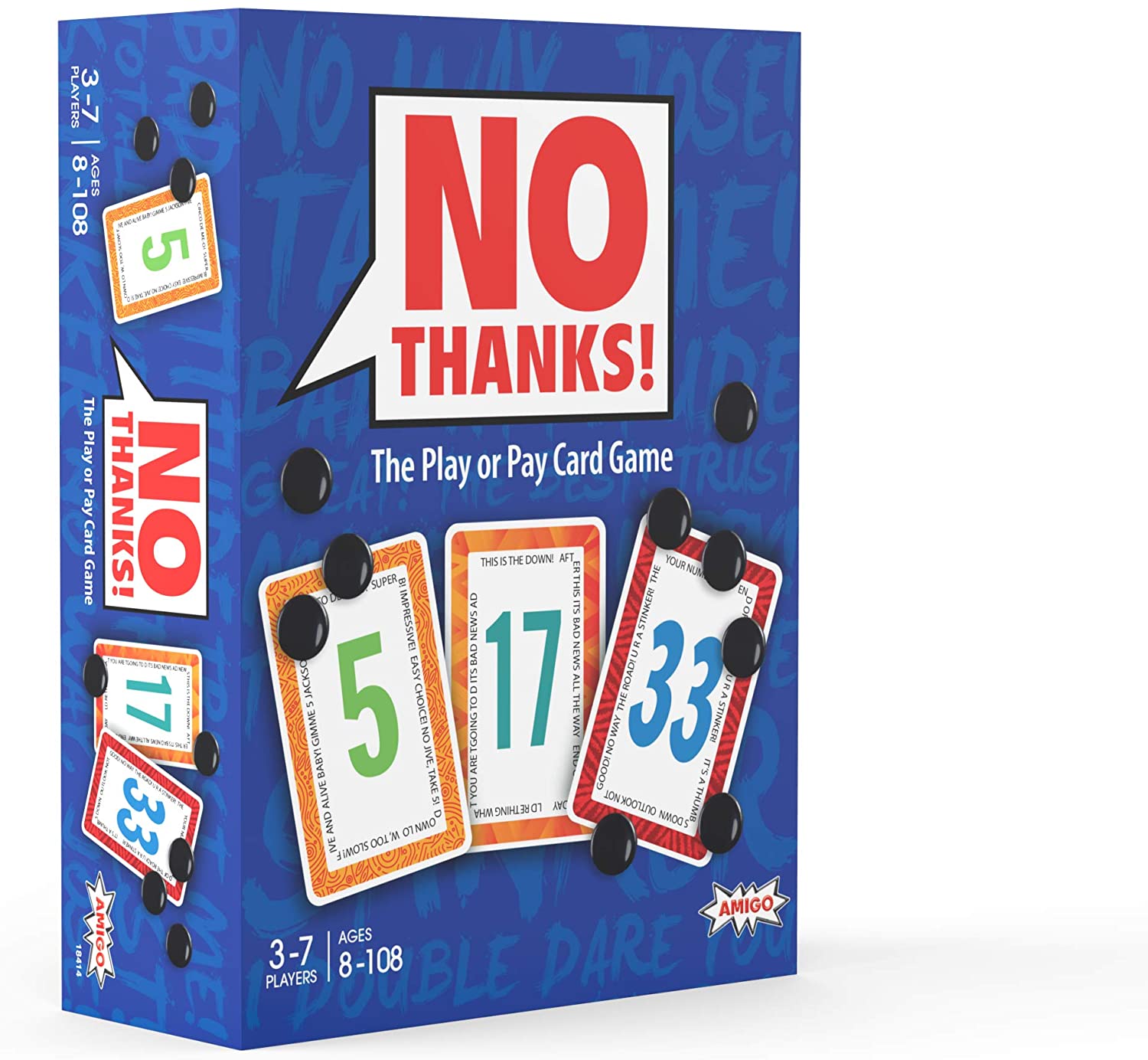 No Thanks! Card Game - WiredVillage GamesAMIGO