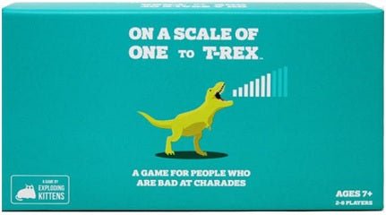 ON A SCALE OF ONE TO T - REX - WiredVillage GamesExploding Kittens