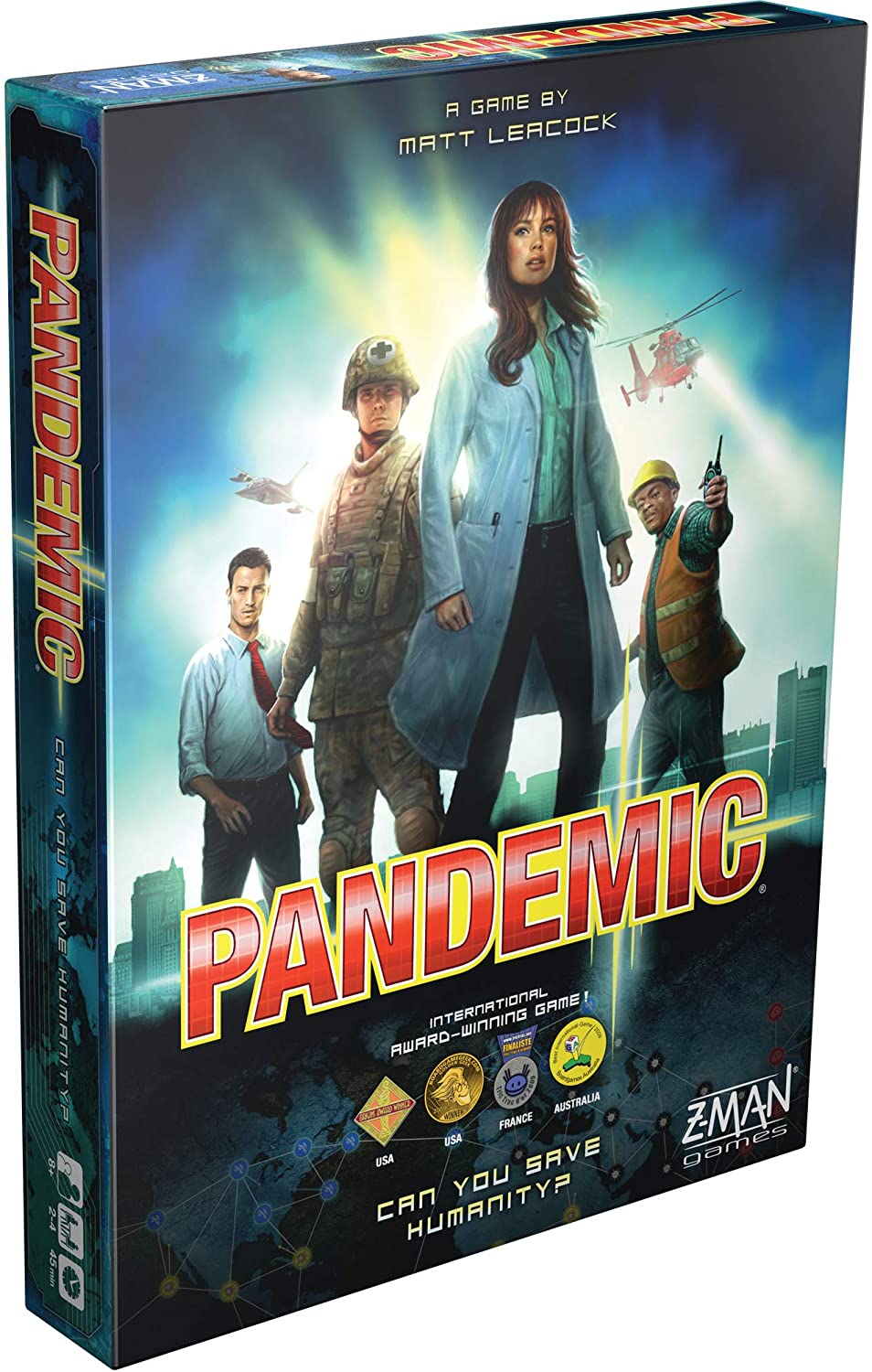 Pandemic Board Game (Base Game) - WiredVillage Games - Z - Man Games
