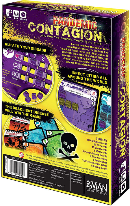 Pandemic: Contagion - WiredVillage Games - Z - Man Games