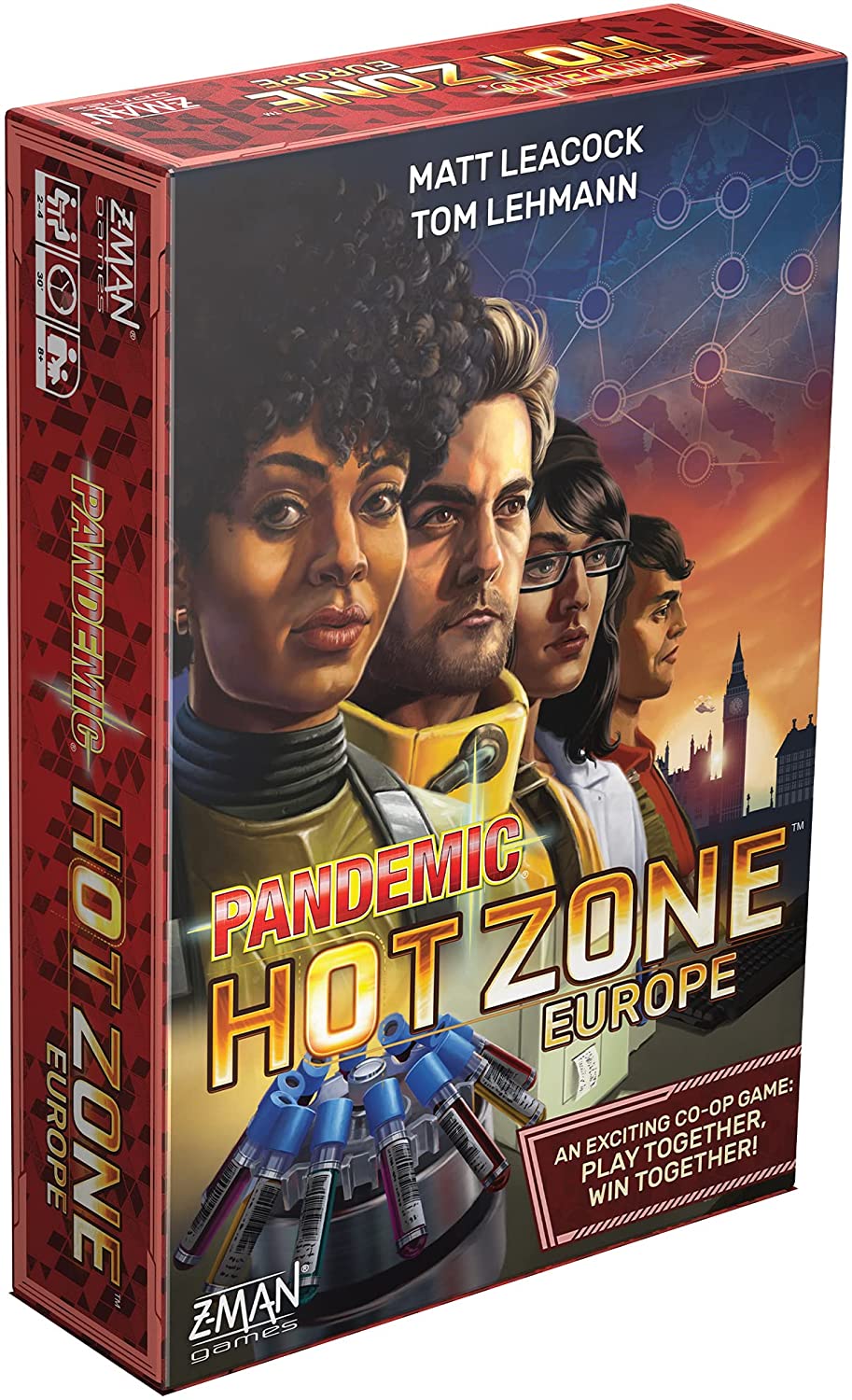 Pandemic: Hot Zone - Europe - WiredVillage GamesZ - Man Games