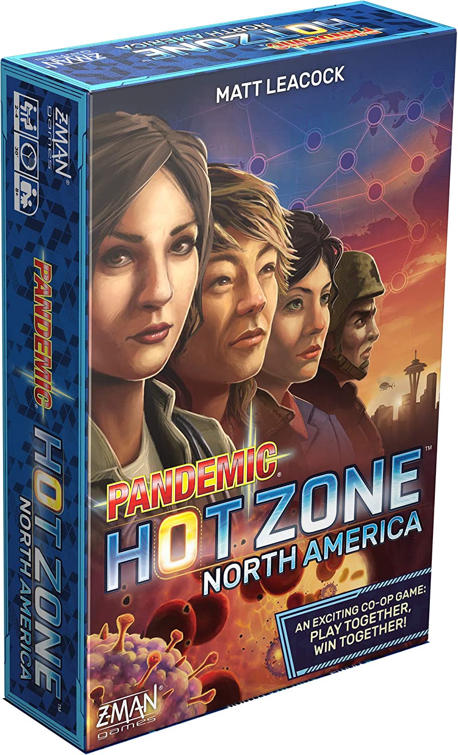 Pandemic Hot Zone North America - WiredVillage GamesZ - Man Games