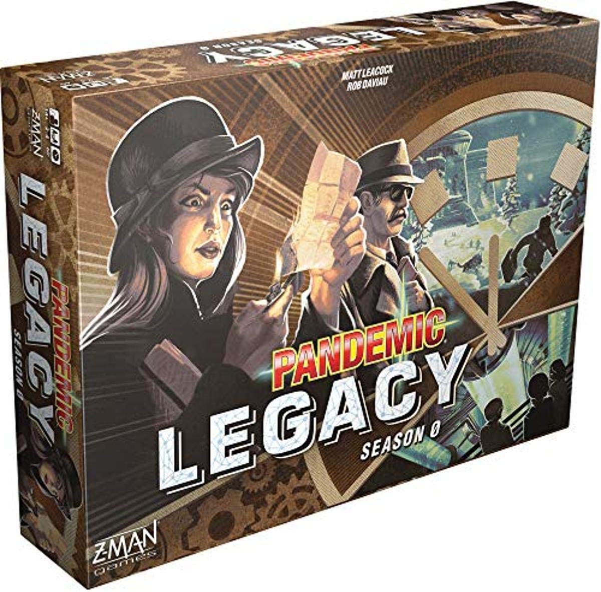 Pandemic Legacy Season 0 Board Game - WiredVillage Games - Z - Man Games