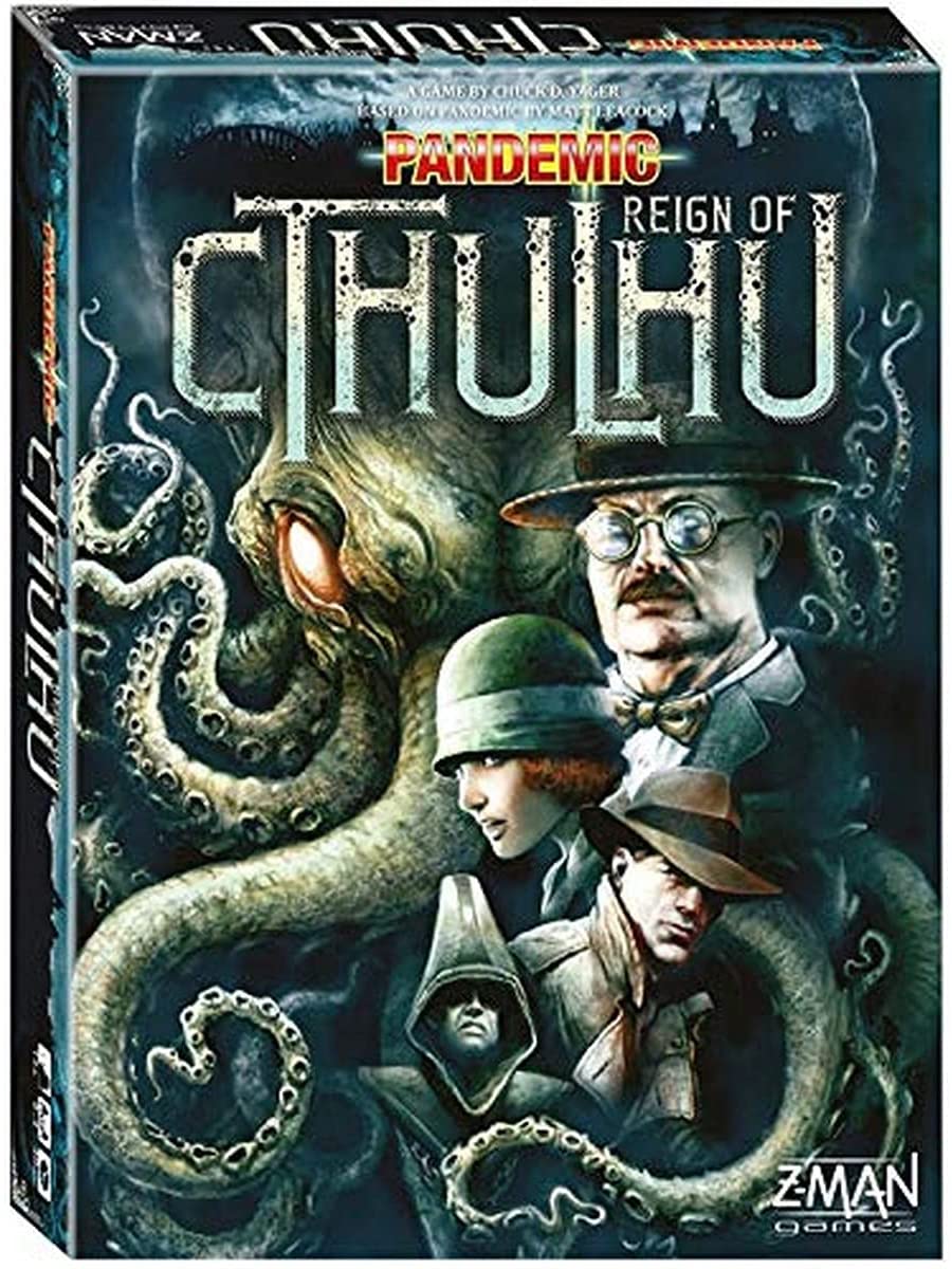 Pandemic Reign of Cthulhu Board Game - WiredVillage Games - Z - Man Games