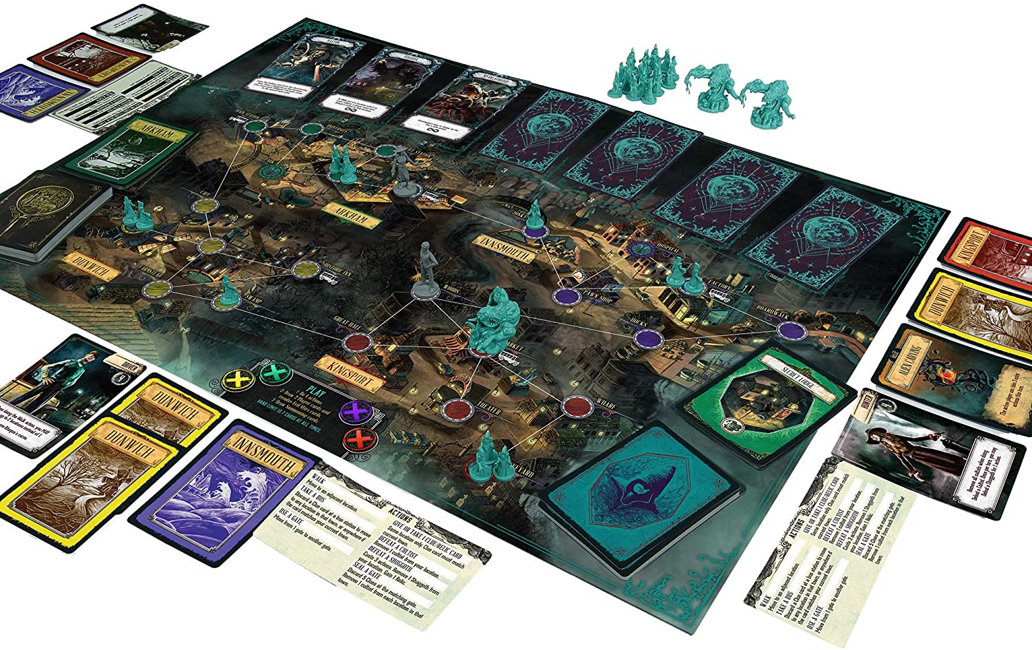 Pandemic Reign of Cthulhu Board Game - WiredVillage GamesZ - Man Games