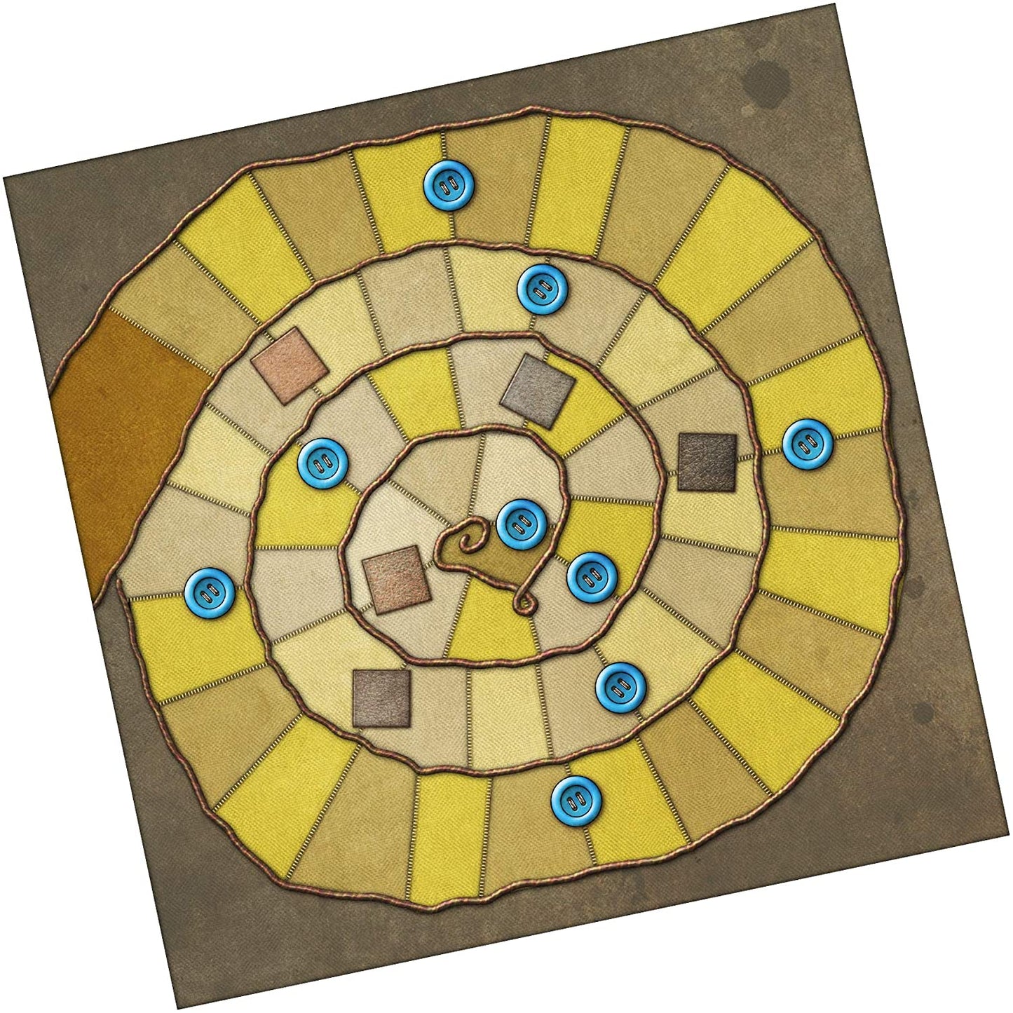 Patchwork Board Game (Brown) - WiredVillage GamesLookout Games