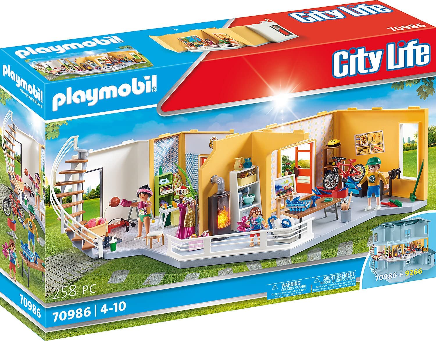 PLAYMOBIL Modern House Floor Extension - WiredVillage GamesWiredvillage Games