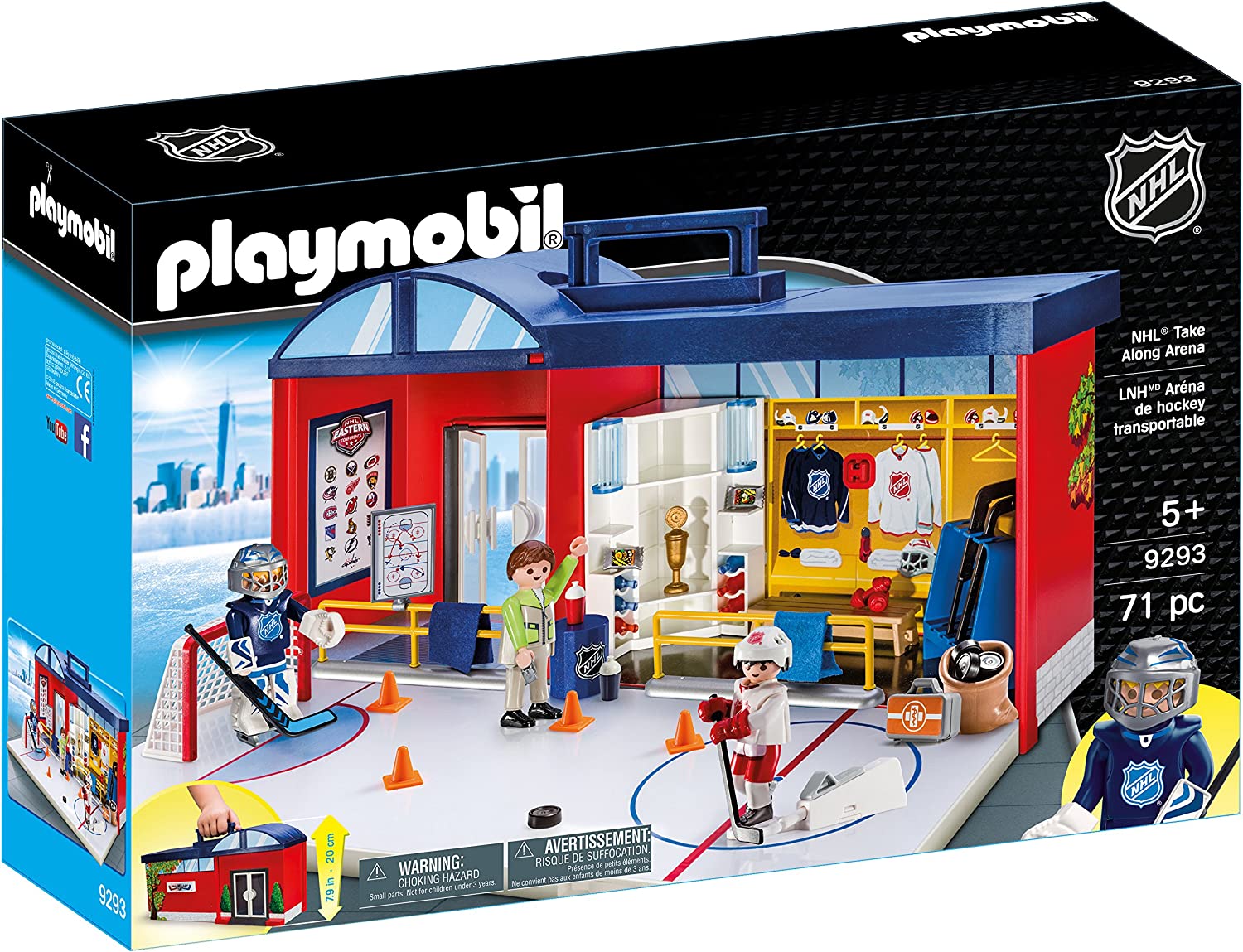 PLAYMOBIL NHL Take Along Arena - WiredVillage GamesWiredvillage Games