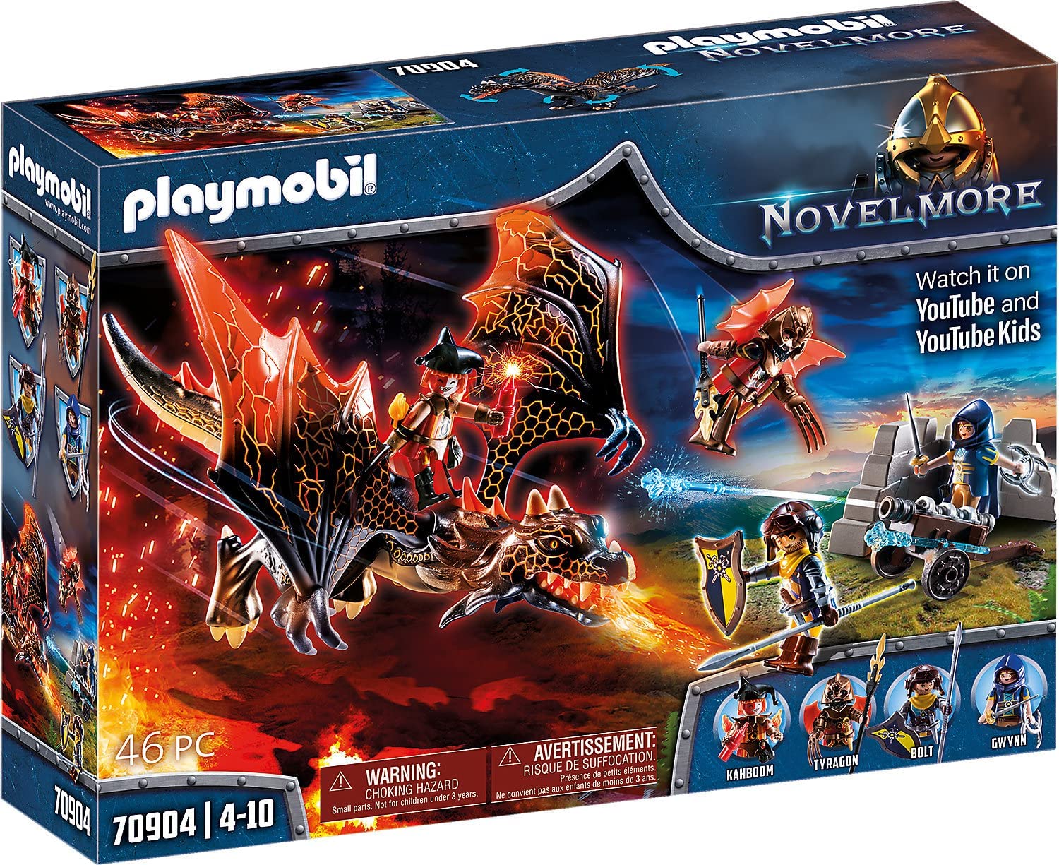 PLAYMOBIL Novelmore Dragon Attack - WiredVillage GamesWiredvillage Games