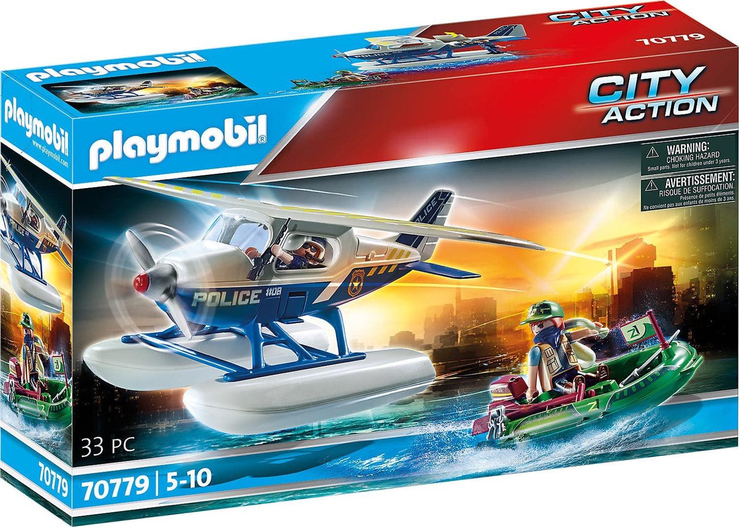 PLAYMOBIL Police Seaplane - WiredVillage GamesWiredvillage Games